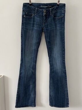 American Eagle Outfitters Dark Blue Flare Jeans